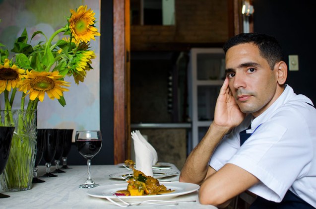 Dayron Ávila, chef Le Chansonnier