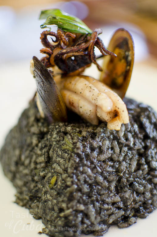 Risotto al nero di sepia    10.95 cuc