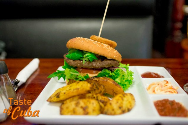 Castro hamburguesa con queso